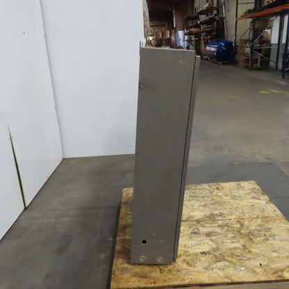 48" x 36" x 10" Steel Electrical Enclosure W/ Backplate & 80 Amp Disconnect