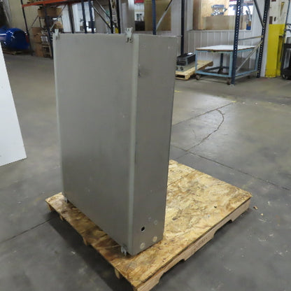 48" x 36" x 10" Steel Electrical Enclosure W/ Backplate & 80 Amp Disconnect