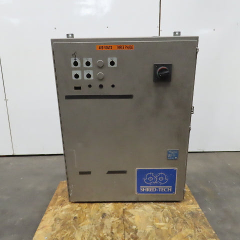 48" x 36" x 10" Steel Electrical Enclosure W/ Backplate & 80 Amp Disconnect
