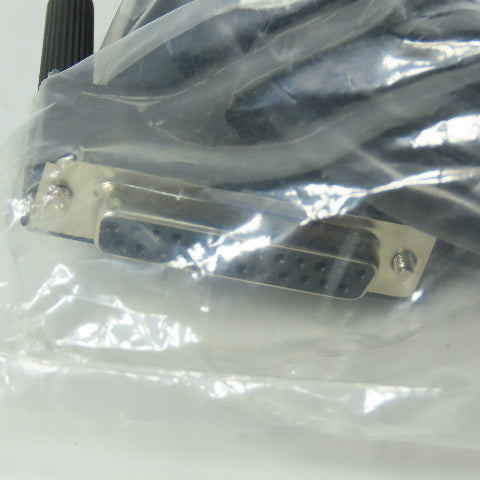 Turck DBK 25-6 U0803 Cordset Cable 25-pin D-sub Female Connector To Cut End