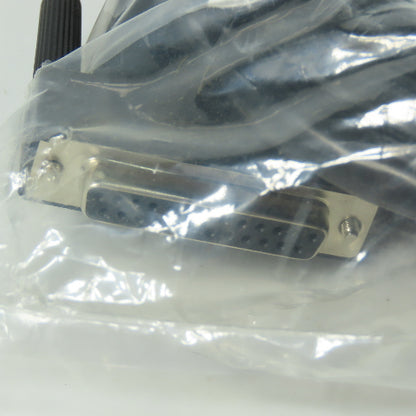 Turck DBK 25-6 U0803 Cordset Cable 25-pin D-sub Female Connector To Cut End