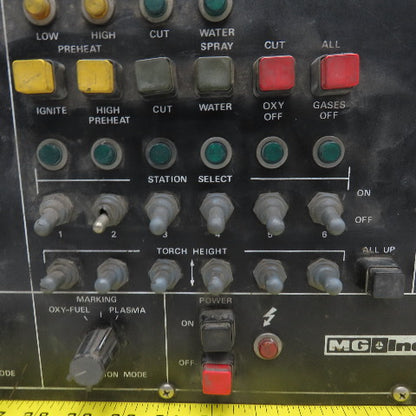 MG Industries System 80 Plasma Cutter Operator Control Station