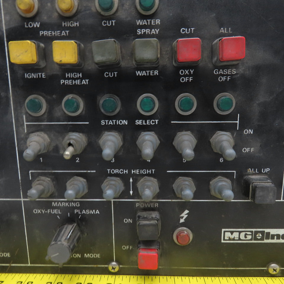 MG Industries System 80 Plasma Cutter Operator Control Station