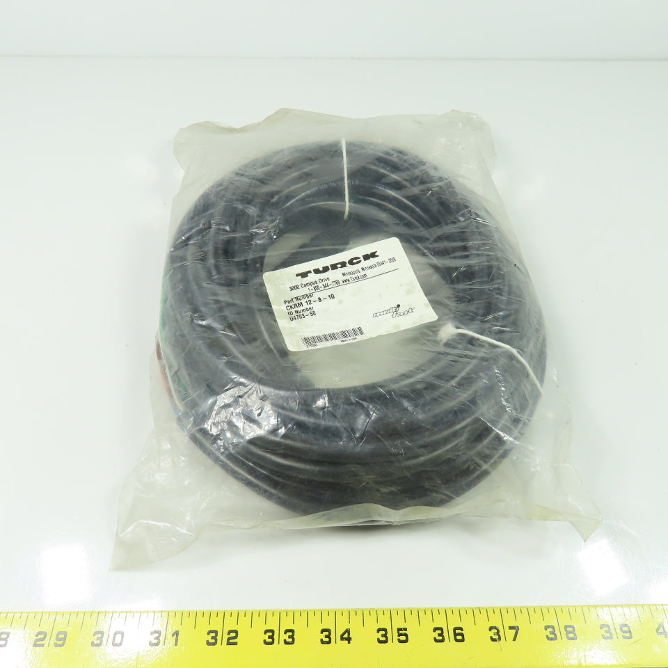 Turck CKRM 12-8-10 Cordset Cable 12-pin M23 Multifast Female Connector