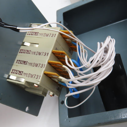 Izumi Type DM 731 Manual Rotary Counter 4 Character Control Box