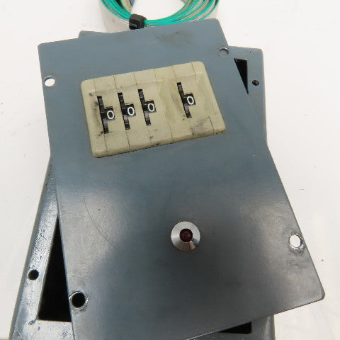 Izumi Type DM 731 Manual Rotary Counter 4 Character Control Box