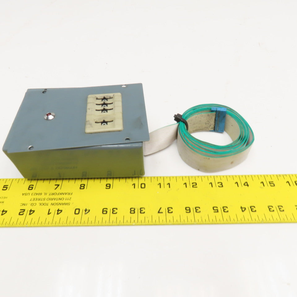Izumi Type DM 731 Manual Rotary Counter 4 Character Control Box