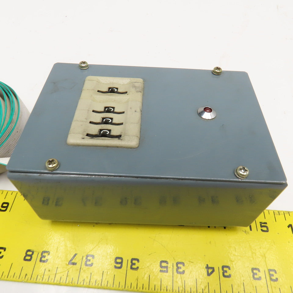 Izumi Type DM 731 Manual Rotary Counter 4 Character Control Box