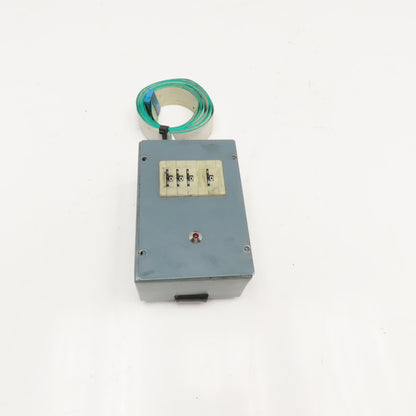 Izumi Type DM 731 Manual Rotary Counter 4 Character Control Box