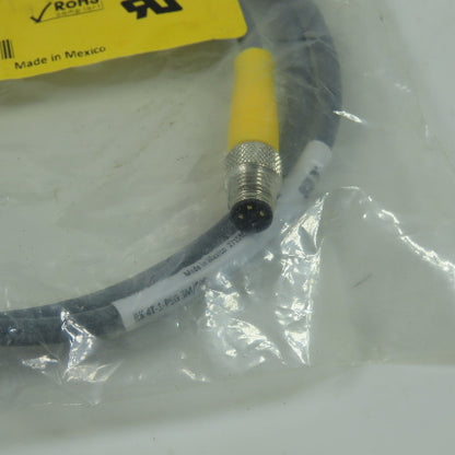 Turck RK 4T-1-PSG 3M/S90 U0930-98 Cordset Cable Straight Male To Straight Female
