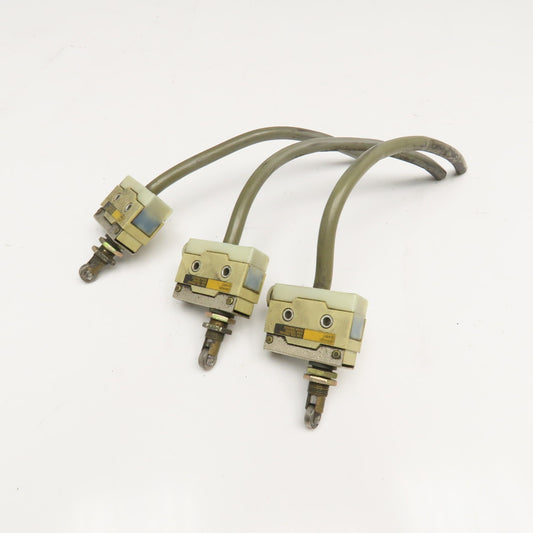 Omron D4MC 125/250V 250VDC Roller Plunger Limit Switch Lot Of 3
