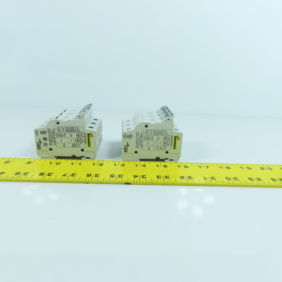 Cooper Bussmann CHCC 30A 600V Fuse Holder 3-Pole Lot Of 2