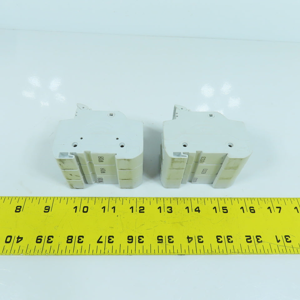Cooper Bussmann CHCC 30A 600V Fuse Holder 3-Pole Lot Of 2