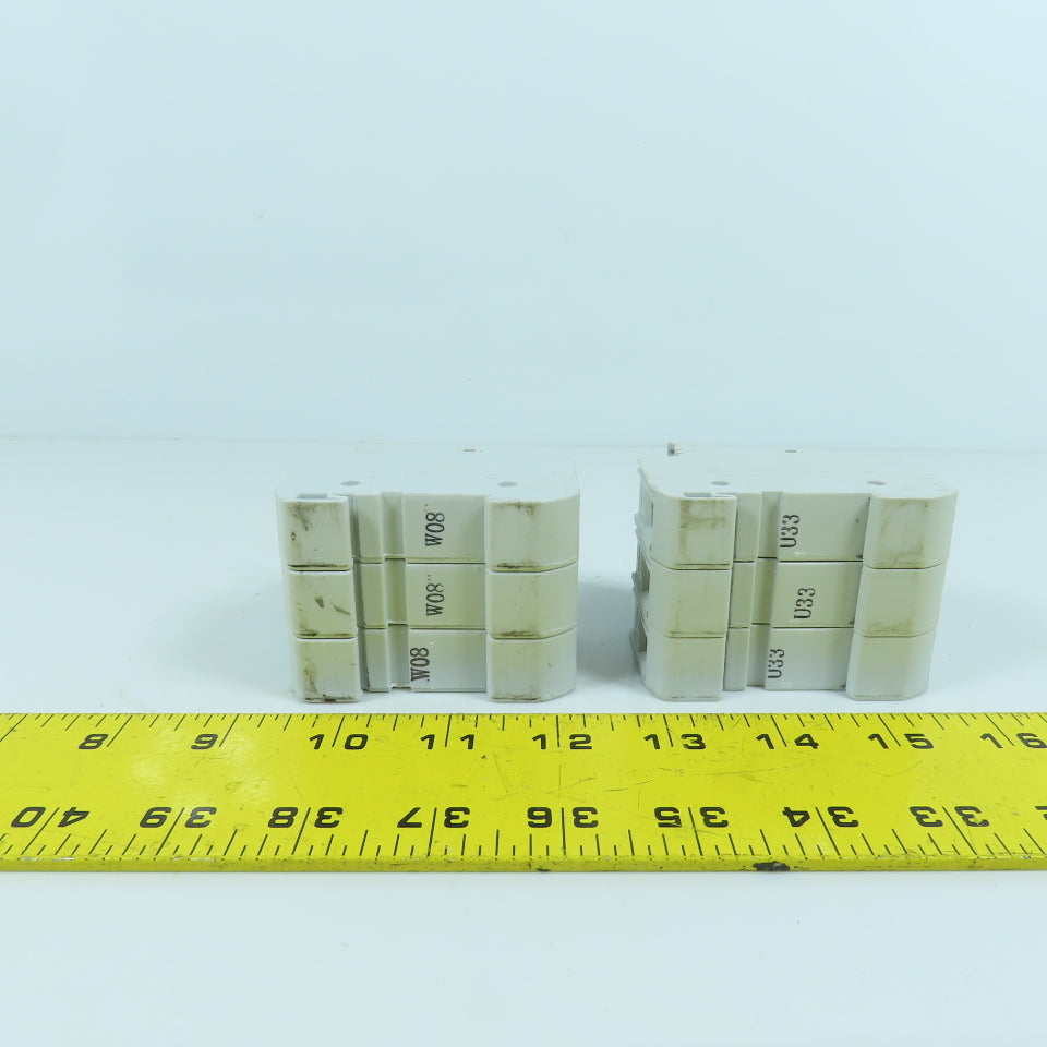 Cooper Bussmann CHCC 30A 600V Fuse Holder 3-Pole Lot Of 2