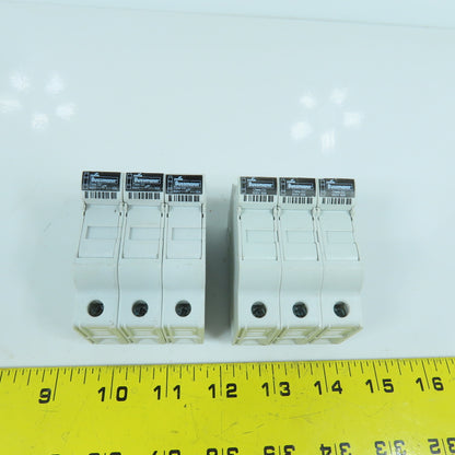 Cooper Bussmann CHCC 30A 600V Fuse Holder 3-Pole Lot Of 2