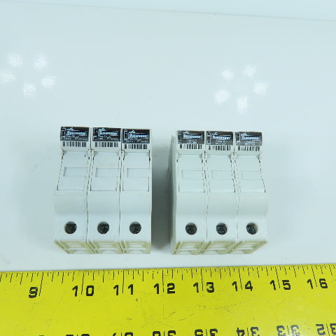 Cooper Bussmann CHCC 30A 600V Fuse Holder 3-Pole Lot Of 2