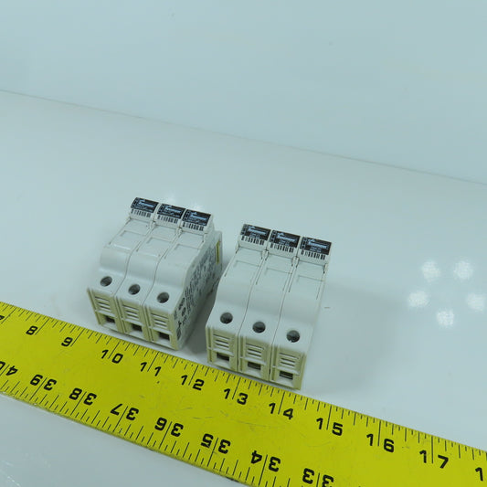 Cooper Bussmann CHCC 30A 600V Fuse Holder 3-Pole Lot Of 2