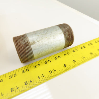 2" NPT x 5" L Galvanized Steel Pipe Nipple Lot Of 20
