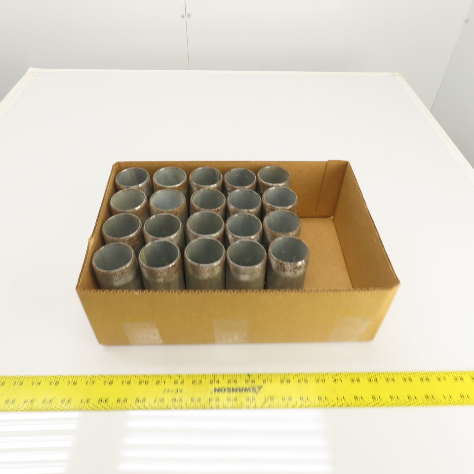 2" NPT x 5" L Galvanized Steel Pipe Nipple Lot Of 20