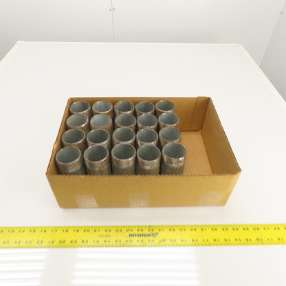 2" NPT x 5" L Galvanized Steel Pipe Nipple Lot Of 20