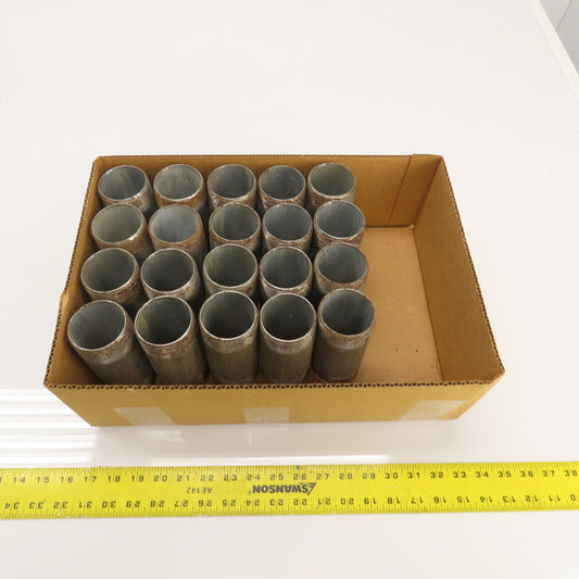 2" NPT x 5" L Galvanized Steel Pipe Nipple Lot Of 20