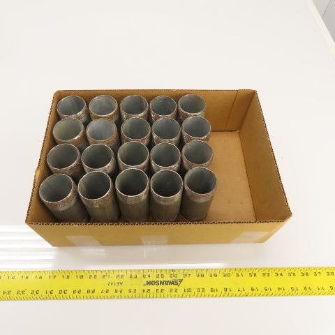 2" NPT x 5" L Galvanized Steel Pipe Nipple Lot Of 20