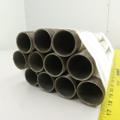 1-1/2" NPT x 18" L Galvanized Steel Pipe Nipples Lot Of 11