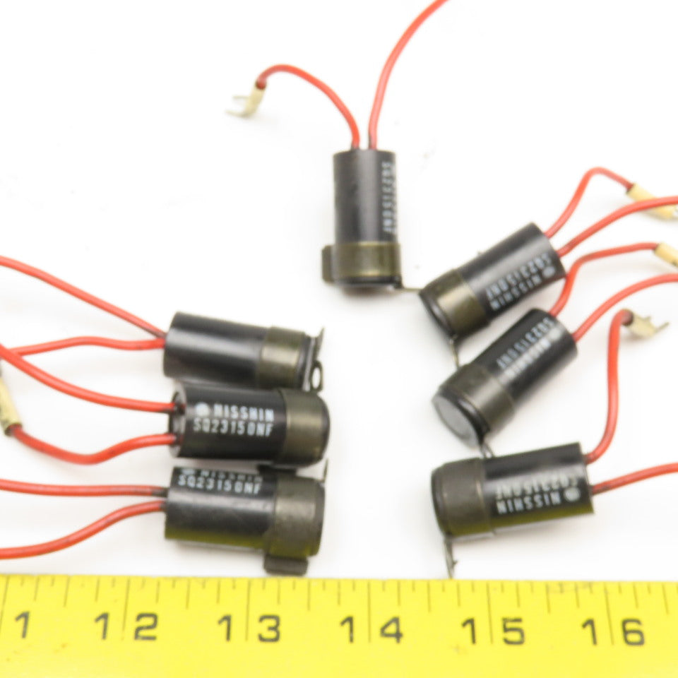 Nisshin SQ23150NF Capacitor Lot Of 7