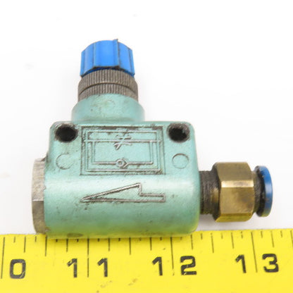 KKS SP-06-2 1/4" NPT Pneumatic Flow Control Valve