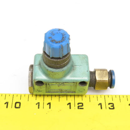 KKS SP-06-2 1/4" NPT Pneumatic Flow Control Valve