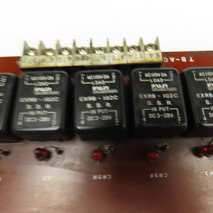 Shizuoka Machine Tool Co. TB-AC Solid State Relay Board