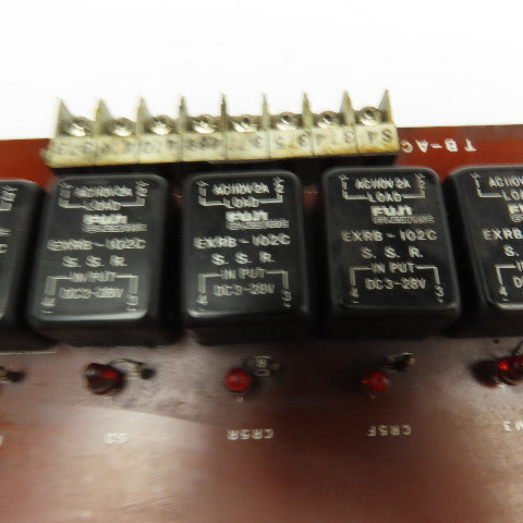 Shizuoka Machine Tool Co. TB-AC Solid State Relay Board
