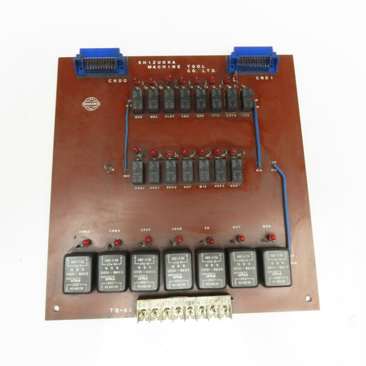 Shizuoka Machine Tool Co. TB-AC Solid State Relay Board