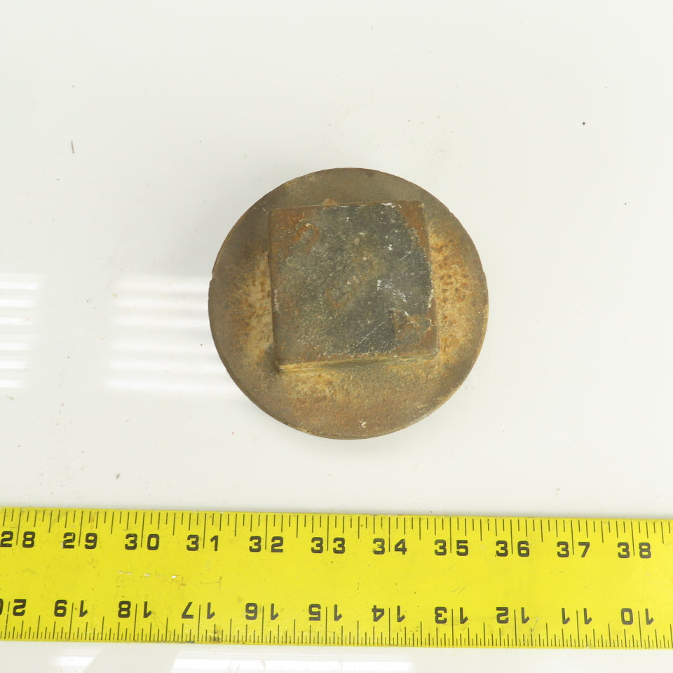 4" NPT Threaded Malleable Iron Square Head Pipe Plug