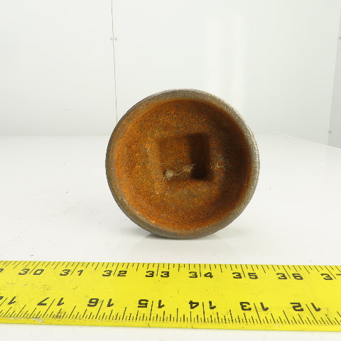 4" NPT Threaded Malleable Iron Square Head Pipe Plug