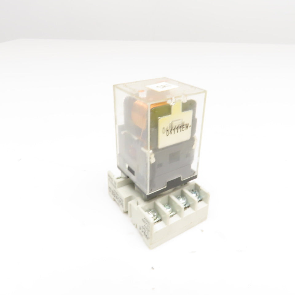 Omron MKS2P 250VAC 1 Phase Only Relay & Socket