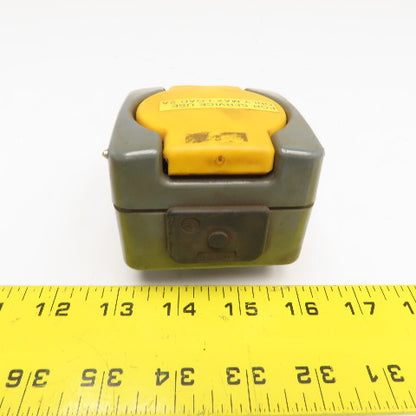 Berker 15A 125V Single Gang Self Closing Receptacle Box IP44 Splash Proof