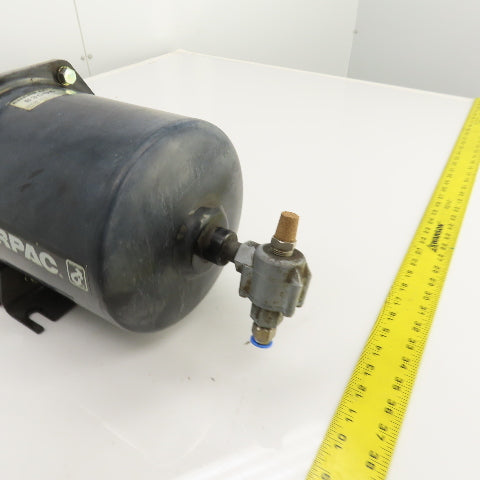 Enerpac B3006 Air Hydraulic Booster 6.2 in3 Per Stroke 1:30 Ratio 5.20" Stroke
