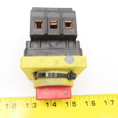 Control Concepts DDS330 600V 30A 10Hp Disconnect Switch LOTO