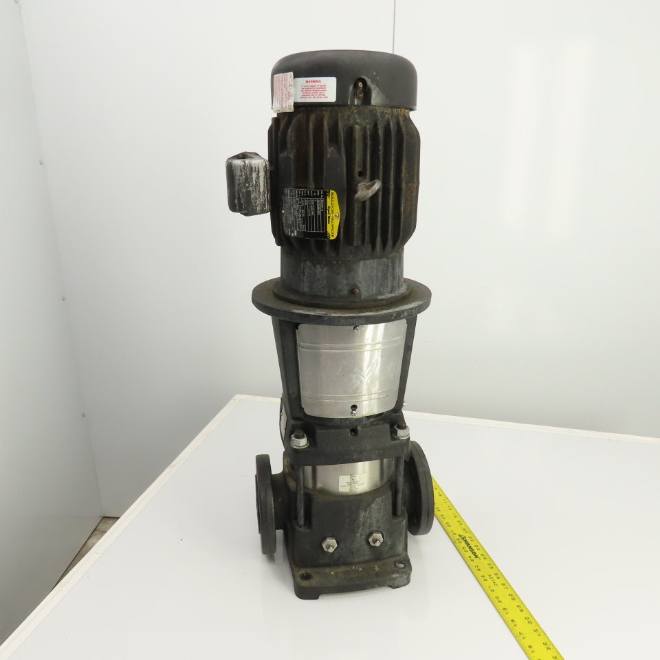 Grundfoss CR32-1-1 A-G-A-E-HQQE 5HP Multistage Centrifugal Pump 3PH 158GPM 69' H
