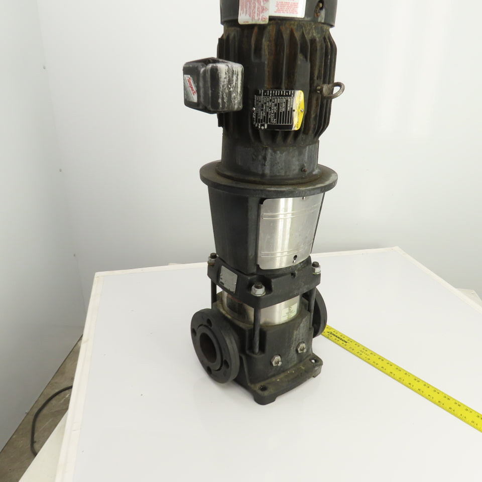 Grundfoss CR32-1-1 A-G-A-E-HQQE 5HP Multistage Centrifugal Pump 3PH 158GPM 69' H