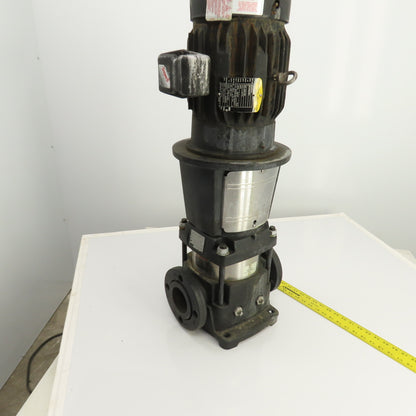 Grundfoss CR32-1-1 A-G-A-E-HQQE 5HP Multistage Centrifugal Pump 3PH 158GPM 69' H