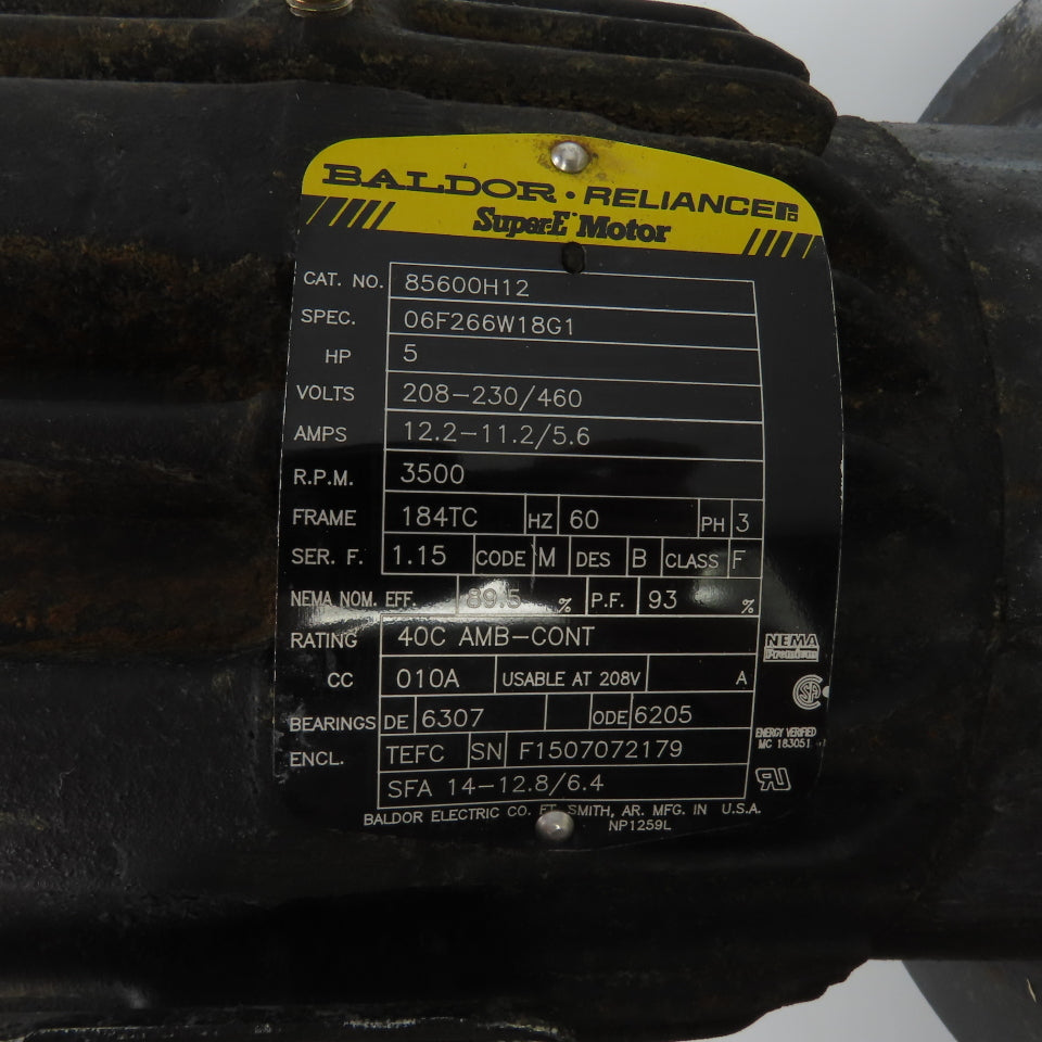 Grundfoss CR32-1-1 A-G-A-E-HQQE 5HP Multistage Centrifugal Pump 3PH 158GPM 69' H