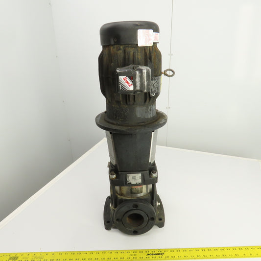 Grundfoss CR32-1-1 A-G-A-E-HQQE 5HP Multistage Centrifugal Pump 3PH 158GPM 69' H