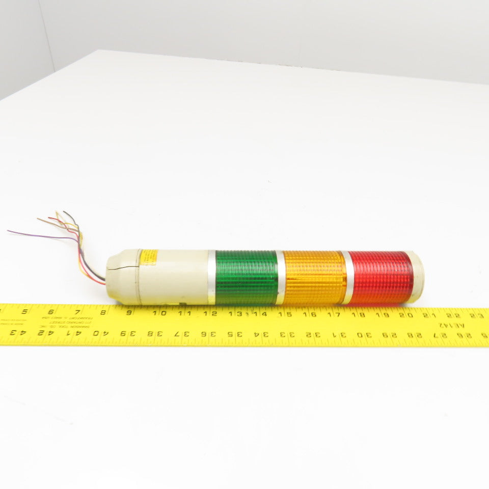 Menics MT5C3BL-RYG 110/120V Tower Stack Light Red Amber Green