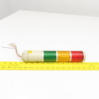 Menics MT5C3BL-RYG 110/120V Tower Stack Light Red Amber Green