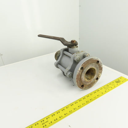 PBM SPD-19-3 3" Flanged x 3" NPT Manual Ball Valve