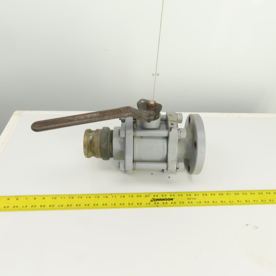 PBM SPD-19-3 3" Flanged x 3" NPT Manual Ball Valve
