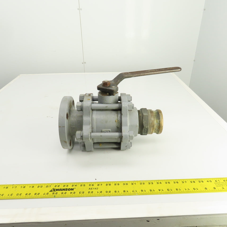 PBM SPD-19-3 3" Flanged x 3" NPT Manual Ball Valve