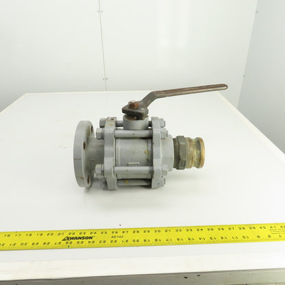 PBM SPD-19-3 3" Flanged x 3" NPT Manual Ball Valve